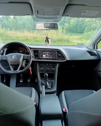 Seat Leon cena 34600 przebieg: 187000, rok produkcji 2014 z Buk małe 46